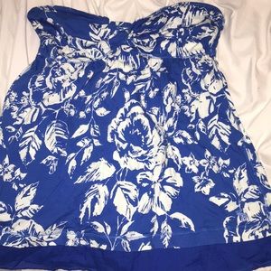 A&F strapless top NWT